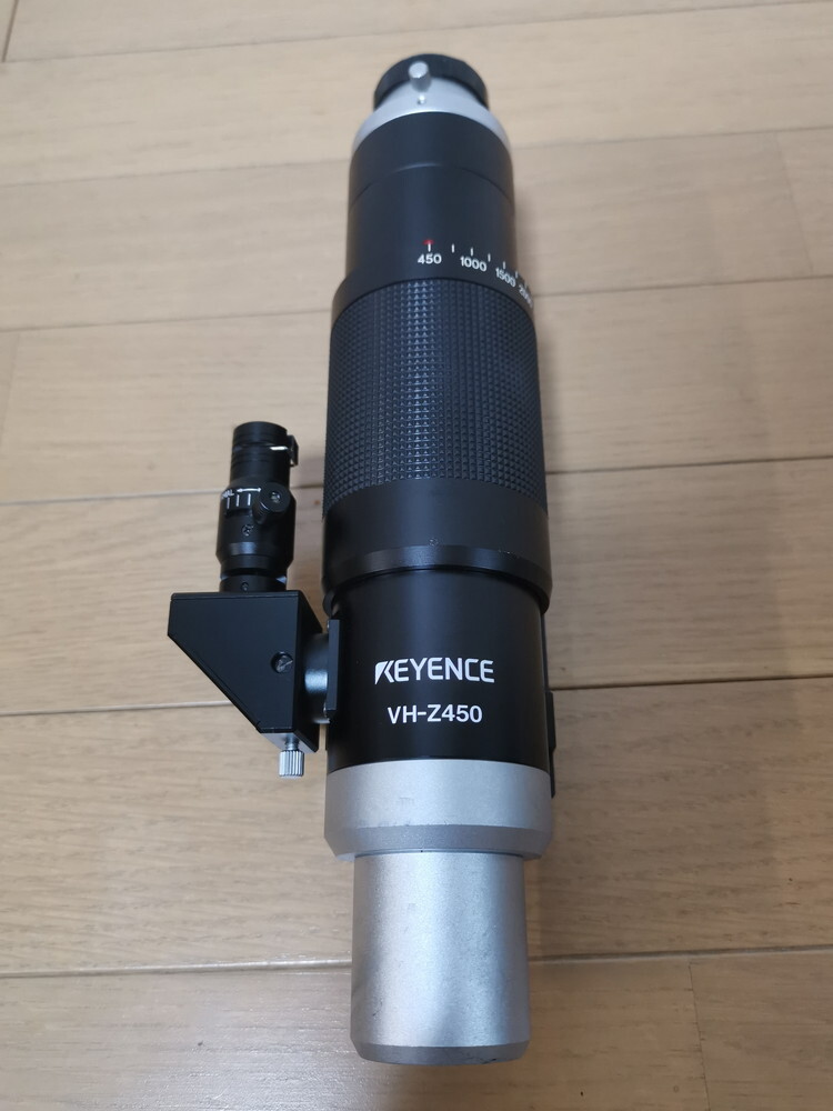 ★未使用に近い★ Keyence VH-Z450 450～3000倍ズームレンズ マイクロスコープ用