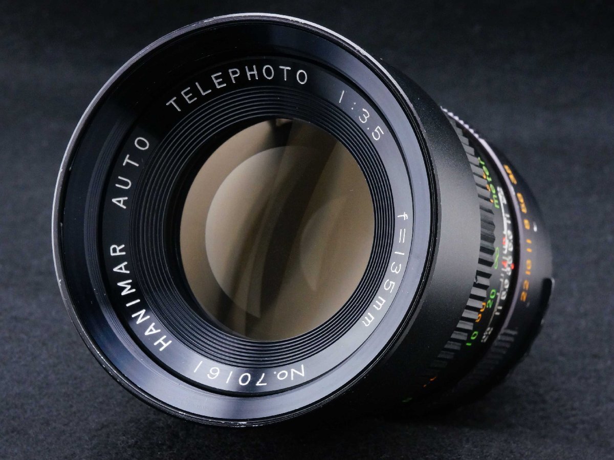 希少!! HANIMEX HANIMAR AUTO TELEPHOTO 135mm F3.5 M42 マウント !! ハニメックス 0449