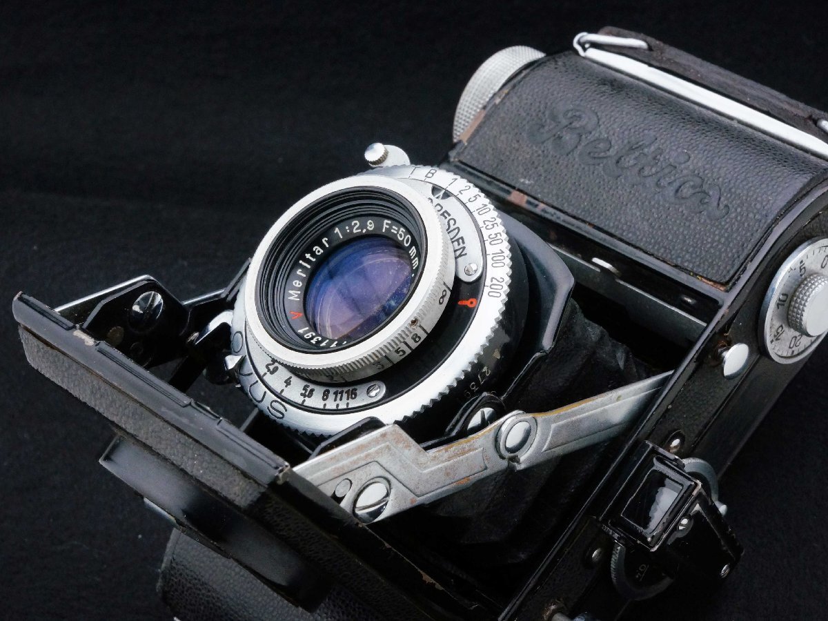 Balda Beltica E.Ludwig Meritar 50mm F2.9 35mm判の小型フォールディングカメラ!! 0382