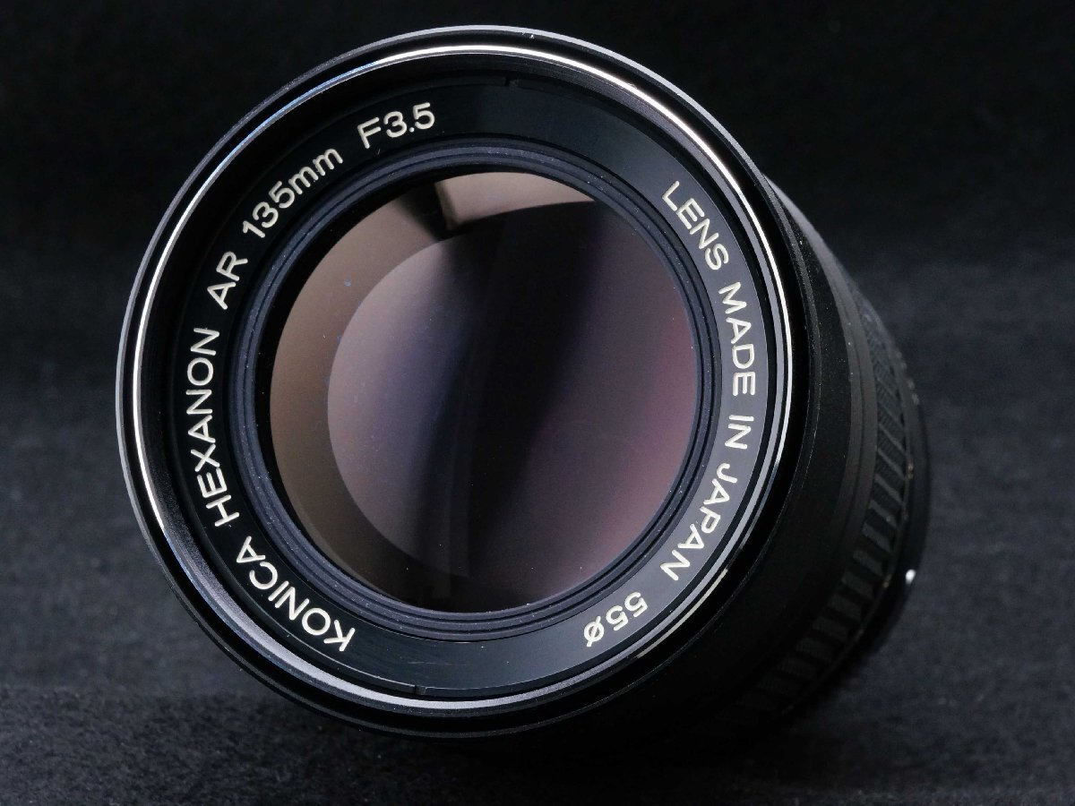 KONICA HEXANON AR 135mm F3.5 美品!! コニカARマウント ドイツ里帰り品!! 0451