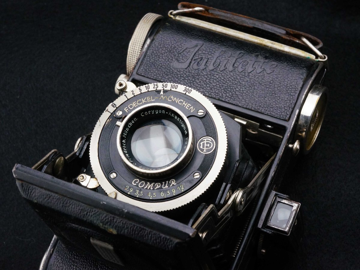 Balda Jubilette C.Friedrich Corygon-Anastigmat 50mm f/2.9 35mm判の小型フォールディングカメラ!! 0383