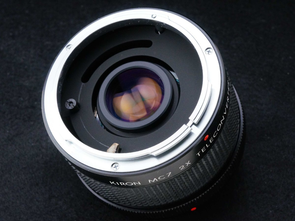 KIRON MC7 2X TELECONVERTER キヤノン FD マウント 美品!! テレプラス テレコンバーター ドイツ里帰り品！ 0563