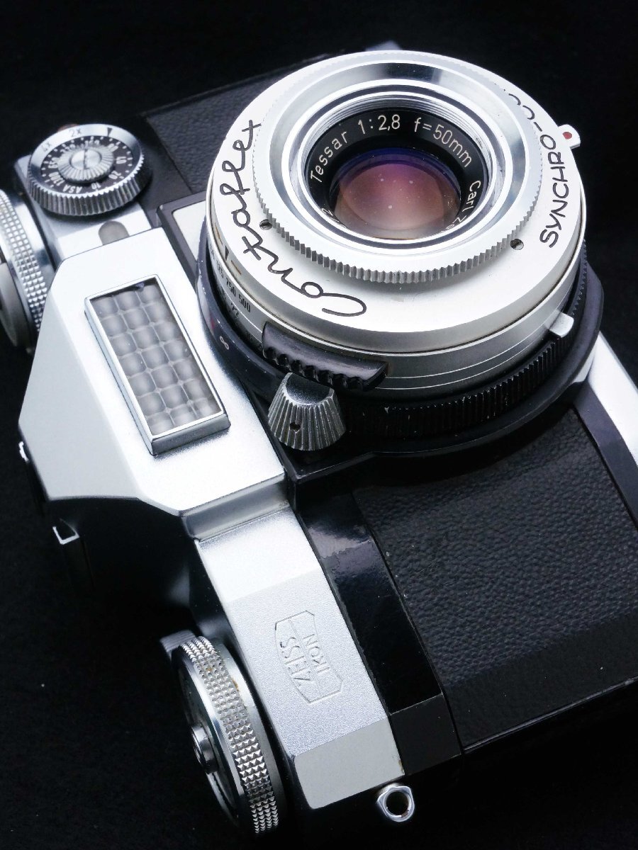 Zeiss Ikon CONTAFLEX SUPER Tessar 45mm F2.8 +フィルムマガジンバック!! ツァイス イコン !!!! コンタフレックス スーパー 0247
