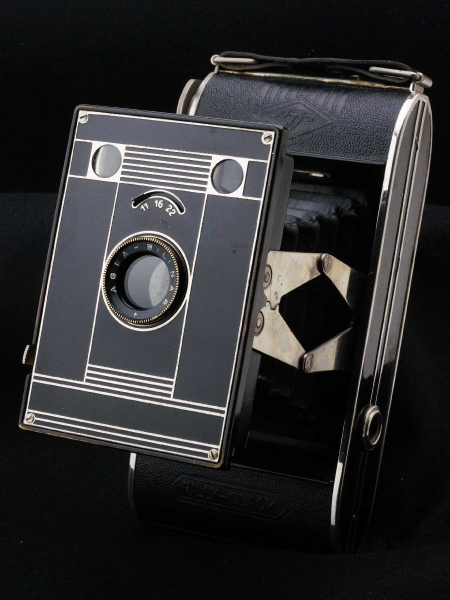 希少!! AGFA アグファ BILLY - CLACK 6x9判 BILINAR F11 ドイツ製!! 120 Art Deco アールデコ アンティーク 蛇腹 カメラ 0159