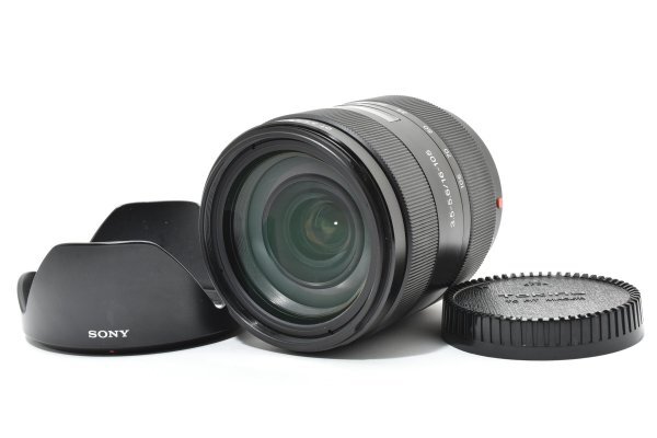 ADS8251★ 外観美品 ★ ソニー SONY DT 16-105mm F3.5-5.6 SAL16105 Aマウント SH105 フード