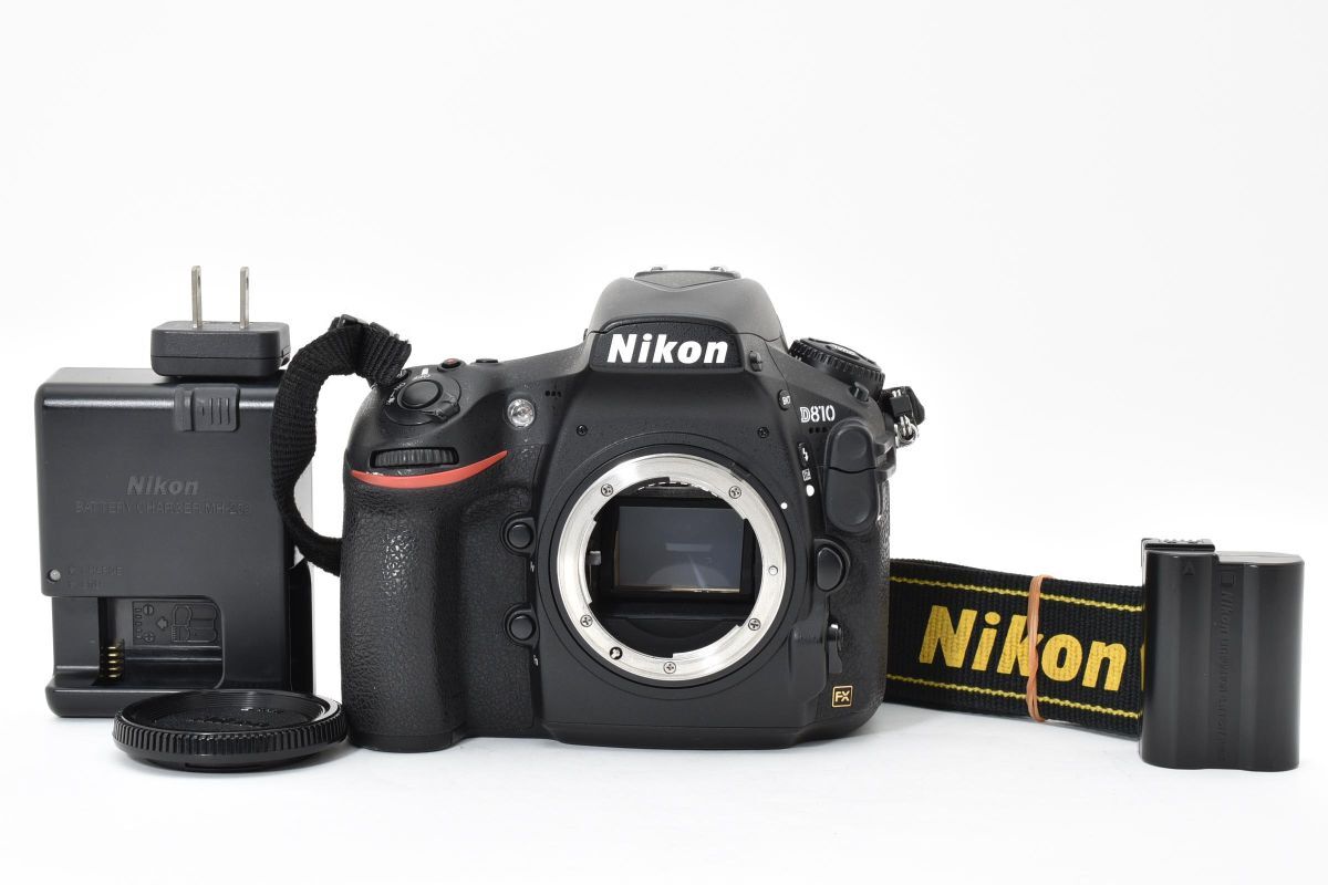 【返品保証】★良品★ ショット数17128回！ニコン NIKON D810 ボディ デジタル一眼レフカメラ #08260206
