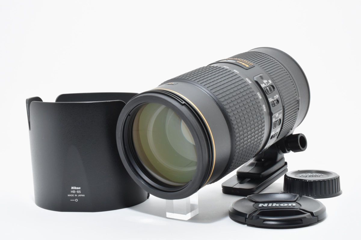 【返品保証】★実用品★ Nikon ニコン AF-S NIKKOR 80-400mm F4.5-5.6 G ED VR ズームレンズ #05260214