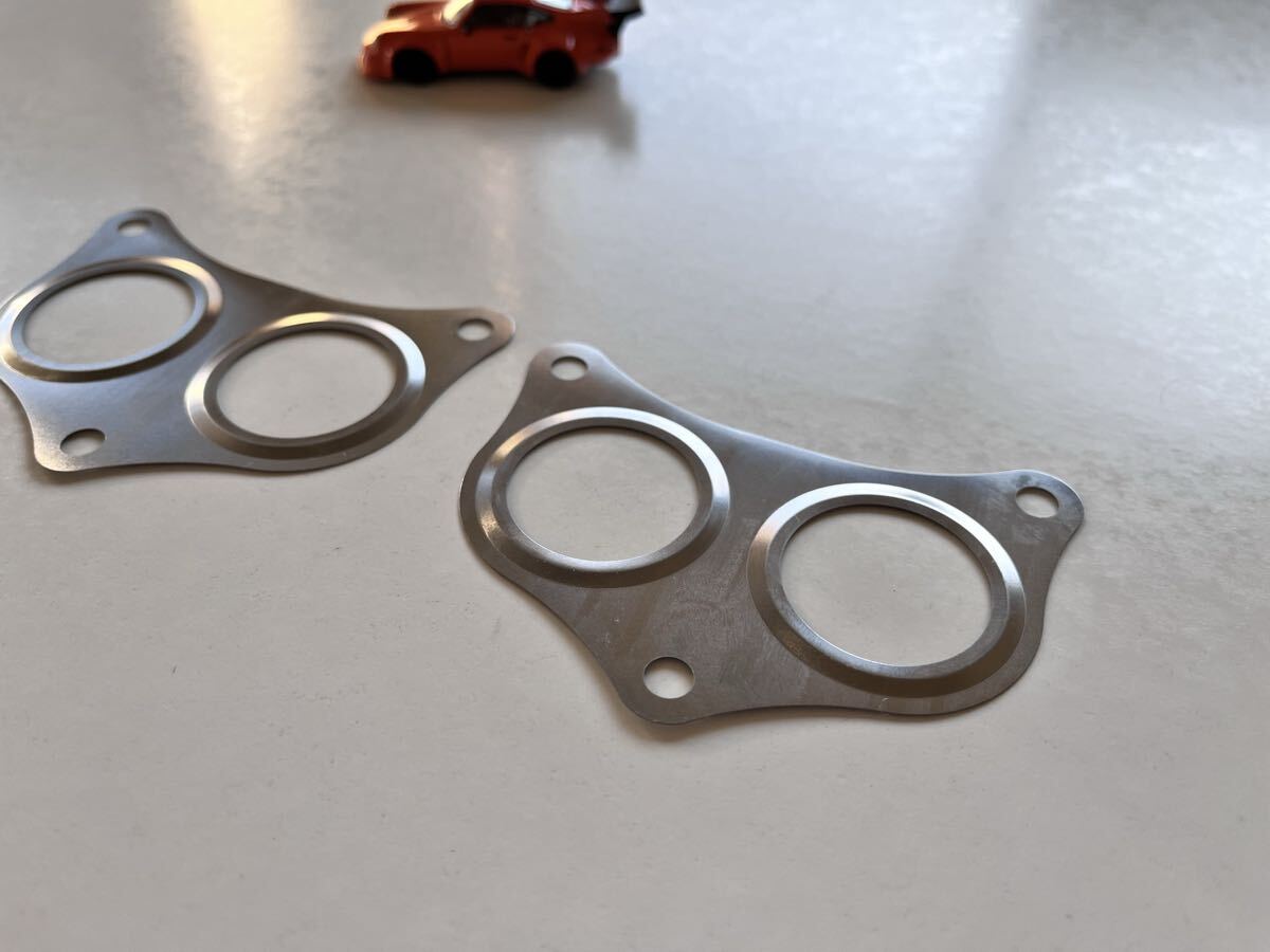 ●●DUCATI純正部品　新品エキゾーストガスケット　ランジガスケットマフラーエキパイモンスターS4,916,748,996,S4R,ST4用MS4R●