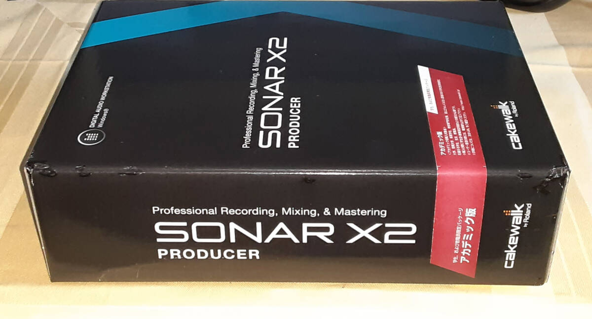 ★Roland CAKEWALK SONAR X2 PRODUCER Professional Recording Mixing Mastering Sofware DVD★日本語版/ENGLISH★