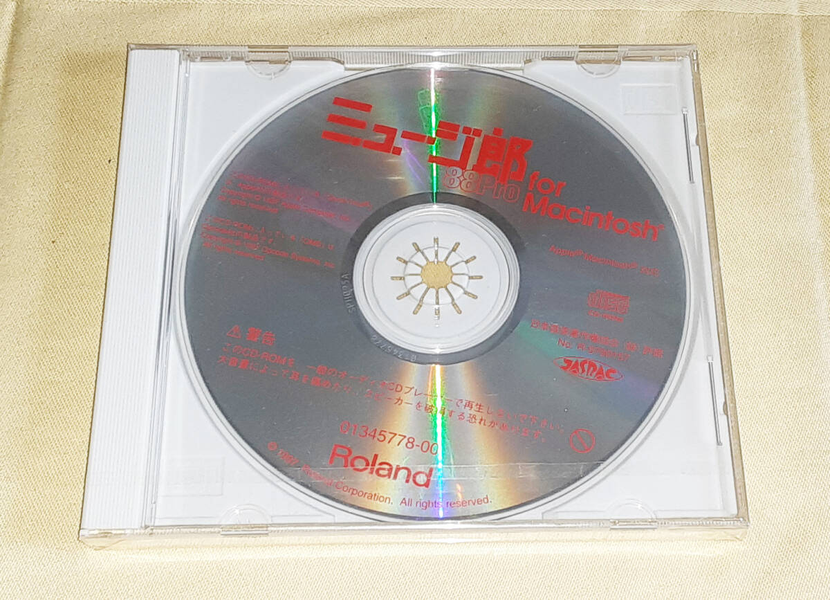 ★ROLAND ミュージ郎 1997 MACINTOSH (SC-88PRO CD-ROM)★新品★