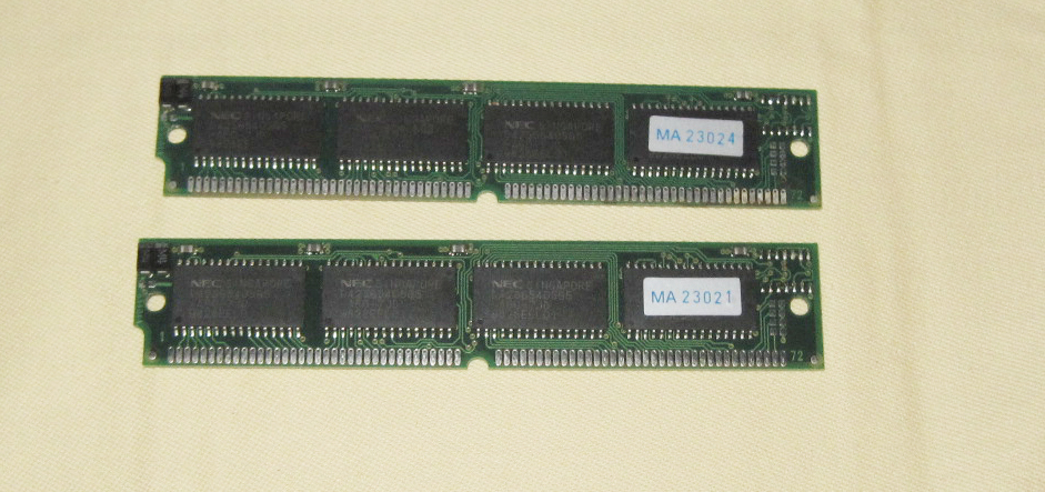 ★Akai/Roland XV/E-MU/Yamaha/Korg NEC Memory 64MB X2=128MB 72Pin SIMM★OK!!★