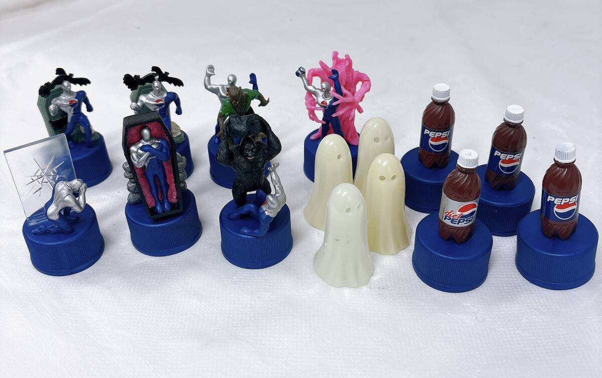 【03】 ★レア★ PEPSI ペプシマン ボトルキャップ フィギュア モンスター編 長期保管品 送料600円