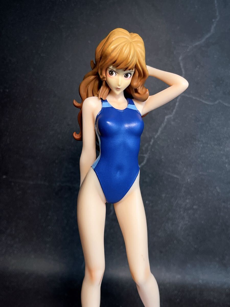 峰不二子 ルパン三世 リペイント フィギュア 1/7 高：23cm（検：レベッカ キャストオフ）Mine Fujiko Lupin the Third “スク水Ver.” 