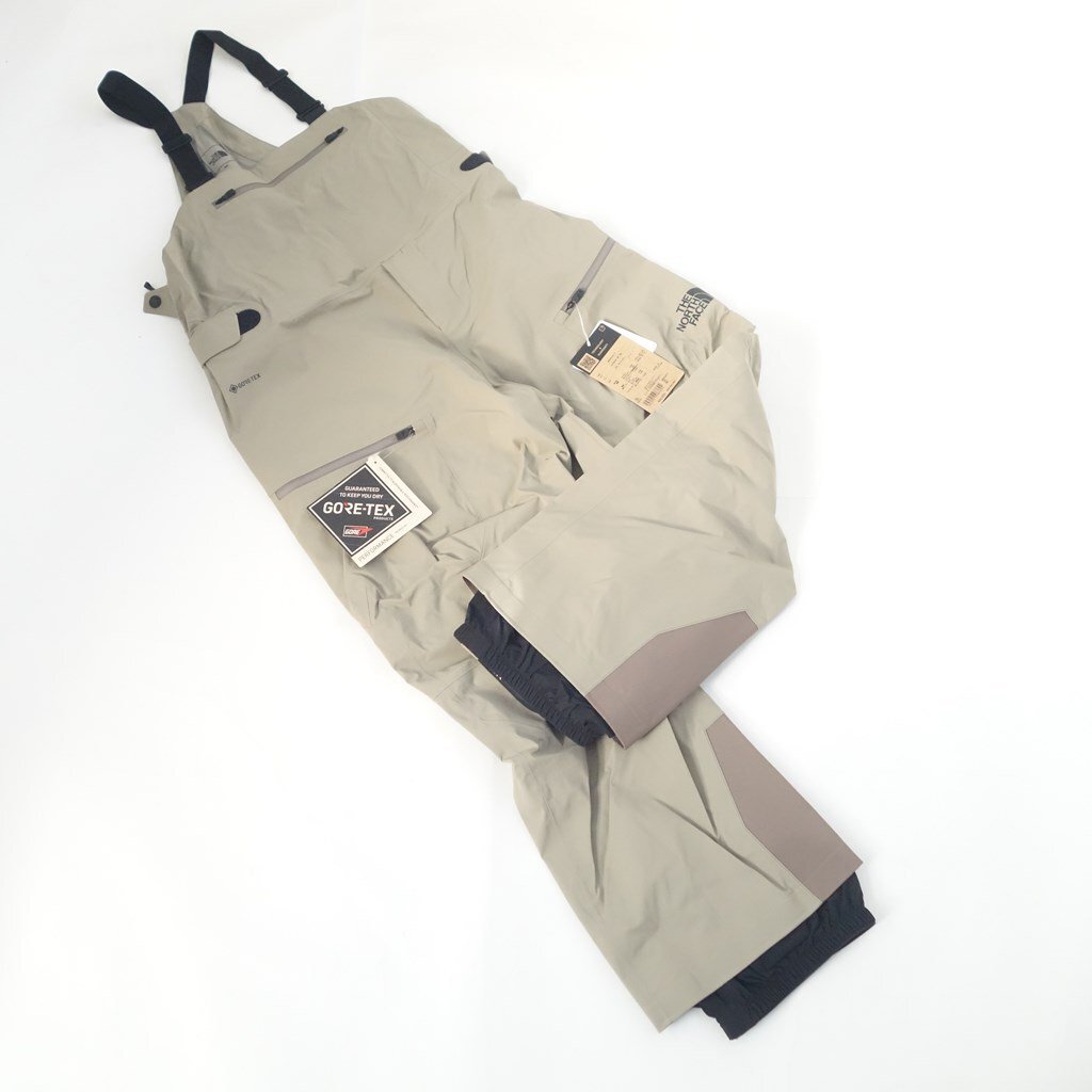 未使用 24/25 THE NORTH FACE LAYBACK BC Bib NS62411 レディースSサイズ スノーボードパンツウェア ノースフェイス 40446-2