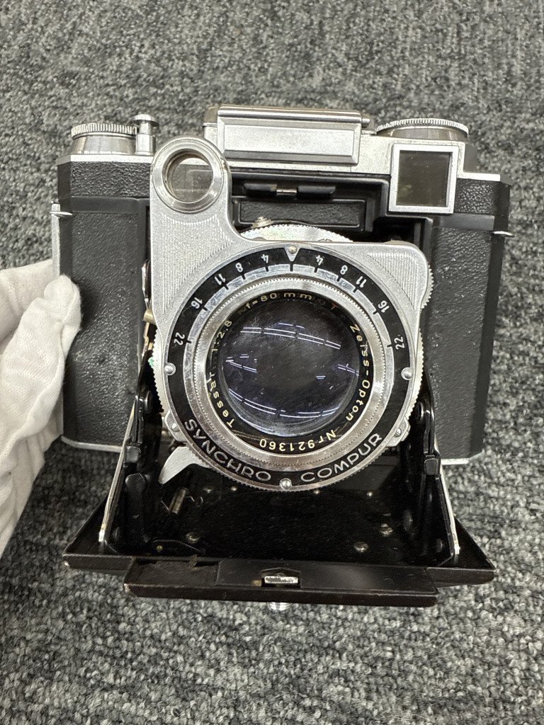 【希少品】ツァイス・イコン ZEISS IKON Super Ikonta 533/16 8cm 80mm f2.8 レンジファインダー フィルムカメラ 206