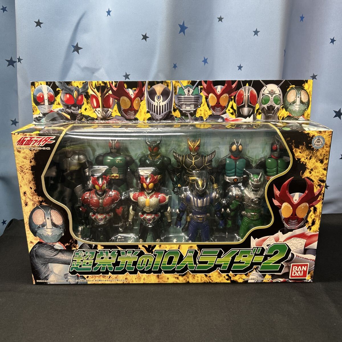 ssoo バンダイ BANDAI 仮面ライダー 超栄光の10人ライダー 旧1号 旧2号 BLACK RX シャドームーン クウガ　アルティメットフォーム 他ソフビ