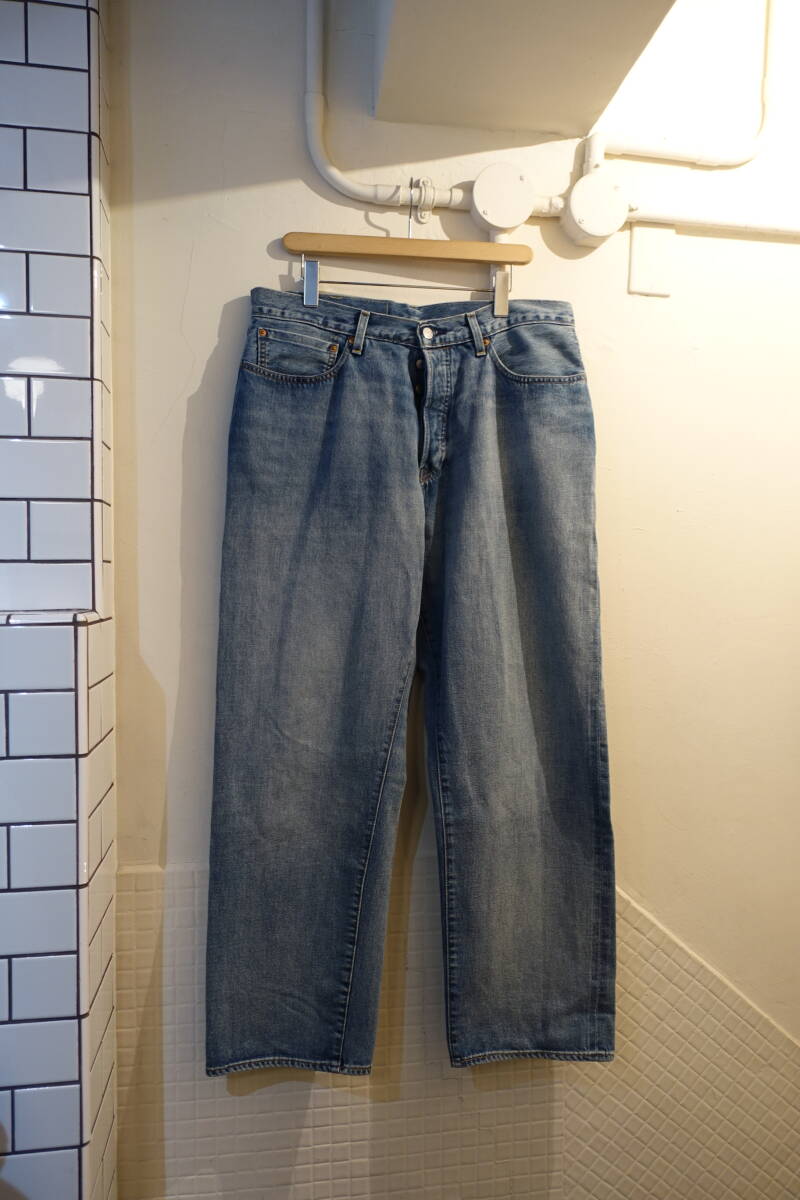Levi’s x BEAMS リーバイス 別注 Super Wide Jean スーパーワイドジーンズ デニム パンツ サイズ36 品番 11-21-1229-291 / A2264-0000
