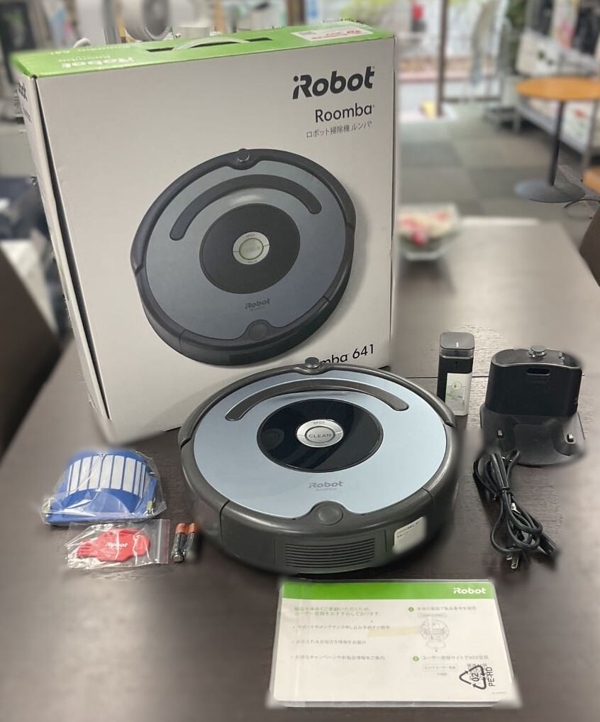 ルンバ iRobot Roomba 641 通電確認済