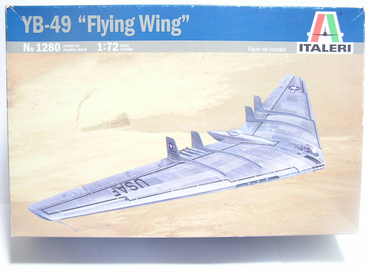 未組立 イタレリ 1/72 ノースロップ YB-49 フライングウイング 全翼爆撃機 アメリカ空軍 SAC 