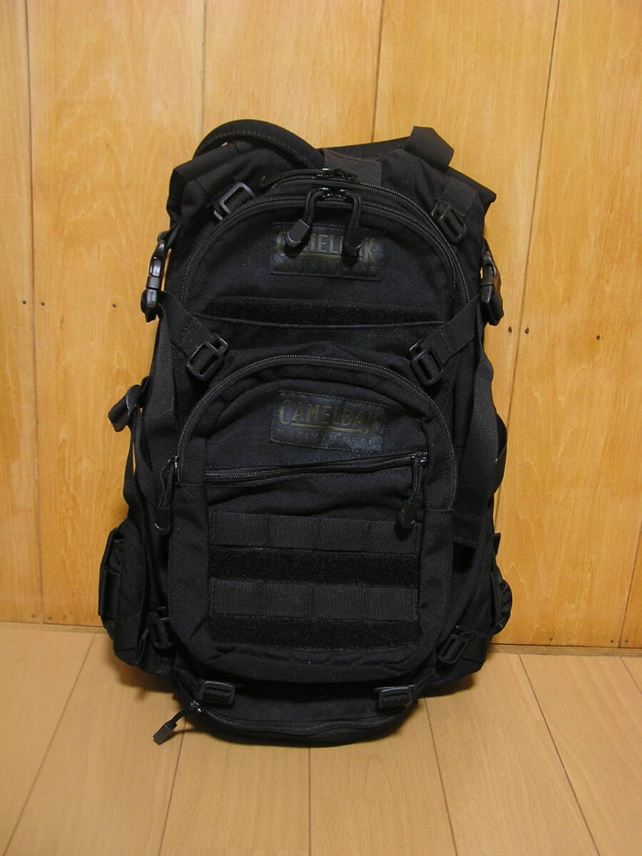 米軍放出品 キャメルバック トランスフォーマー バックパック ブラック ハイドレーション CamelBak Transformer サバゲー キャンプ 登山
