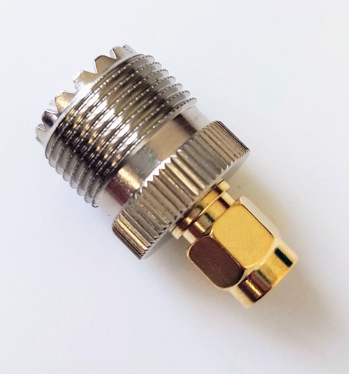 即納CN4新品1個 SMAオス Mメス 同軸変換 アダプタ MJ-SMAP 同軸 コネクタ アンテナ コネクター 接続 同軸ケーブル スリット 管理nskmnma?