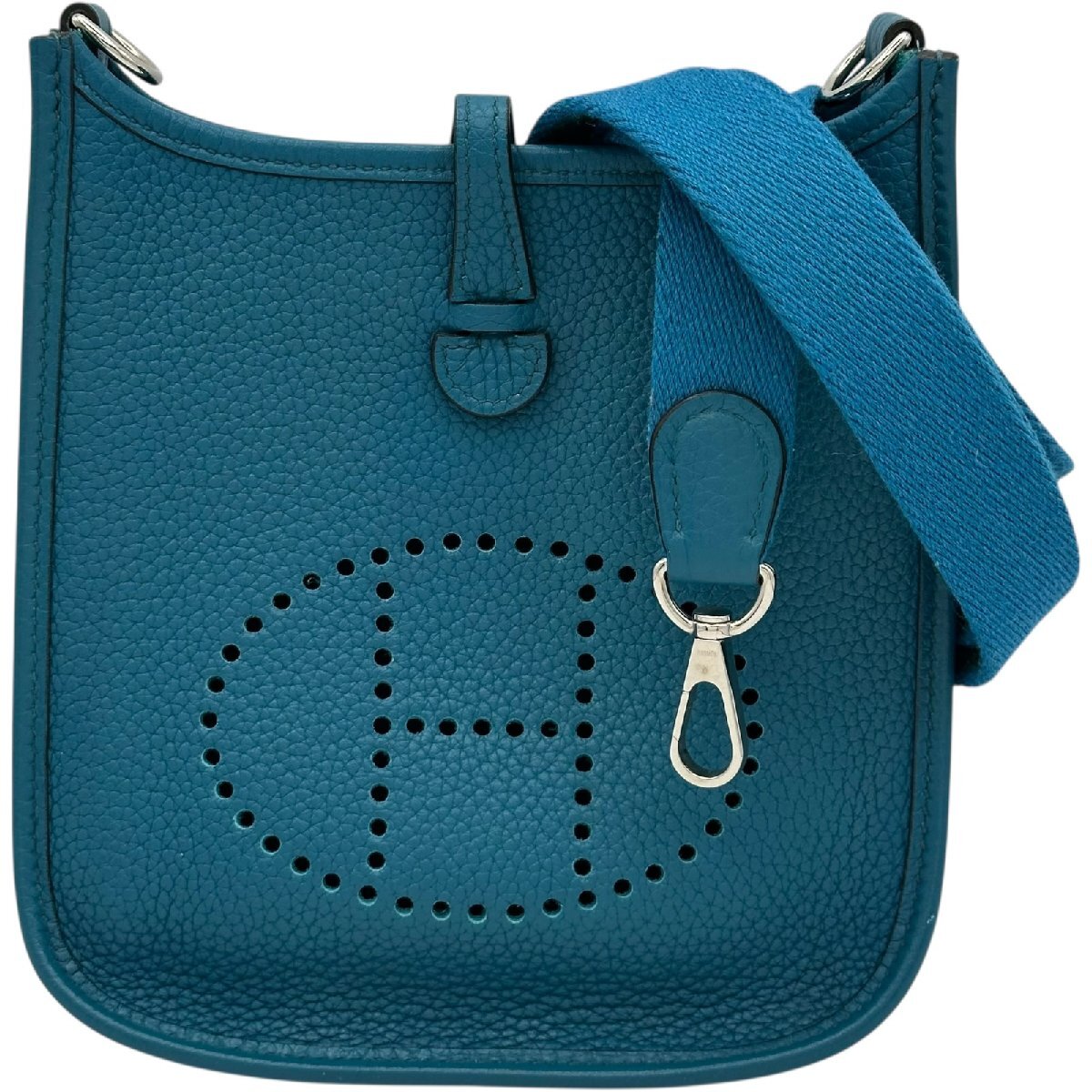 エルメス HERMES エヴリンTPM □C刻 コルヴェール シルバー金具 トリヨン ショルダーバッグ レディース 中古