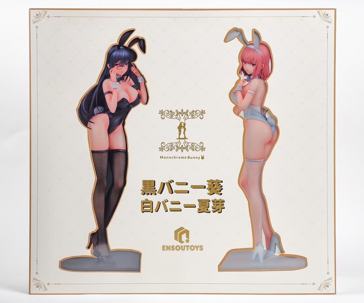 未開封 ENSOUTOYS イコモチ 黒バニー葵 & 白バニー夏芽 1/6スケール フィギュア 2体セット 特典付き