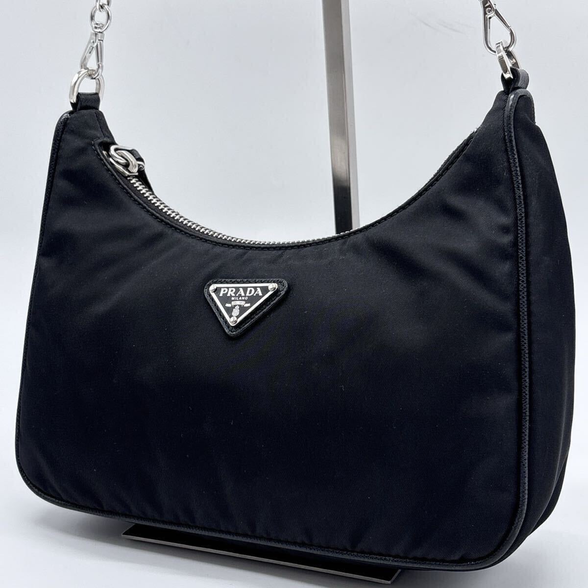 PRADA プラダ ショルダーバッグ 肩掛け Re-Edition 2005 Re-Nylon 1BH204 レディース チェーンショルダー ハンドバッグ レディース
