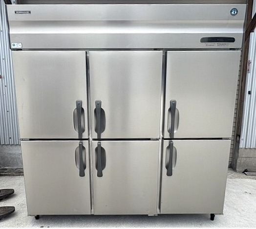 福岡　100V　6ドア 業務用冷蔵庫　ホシザキ　HR-180Z　　動作良好品　H190　W180　D80㎝　ー8℃まで