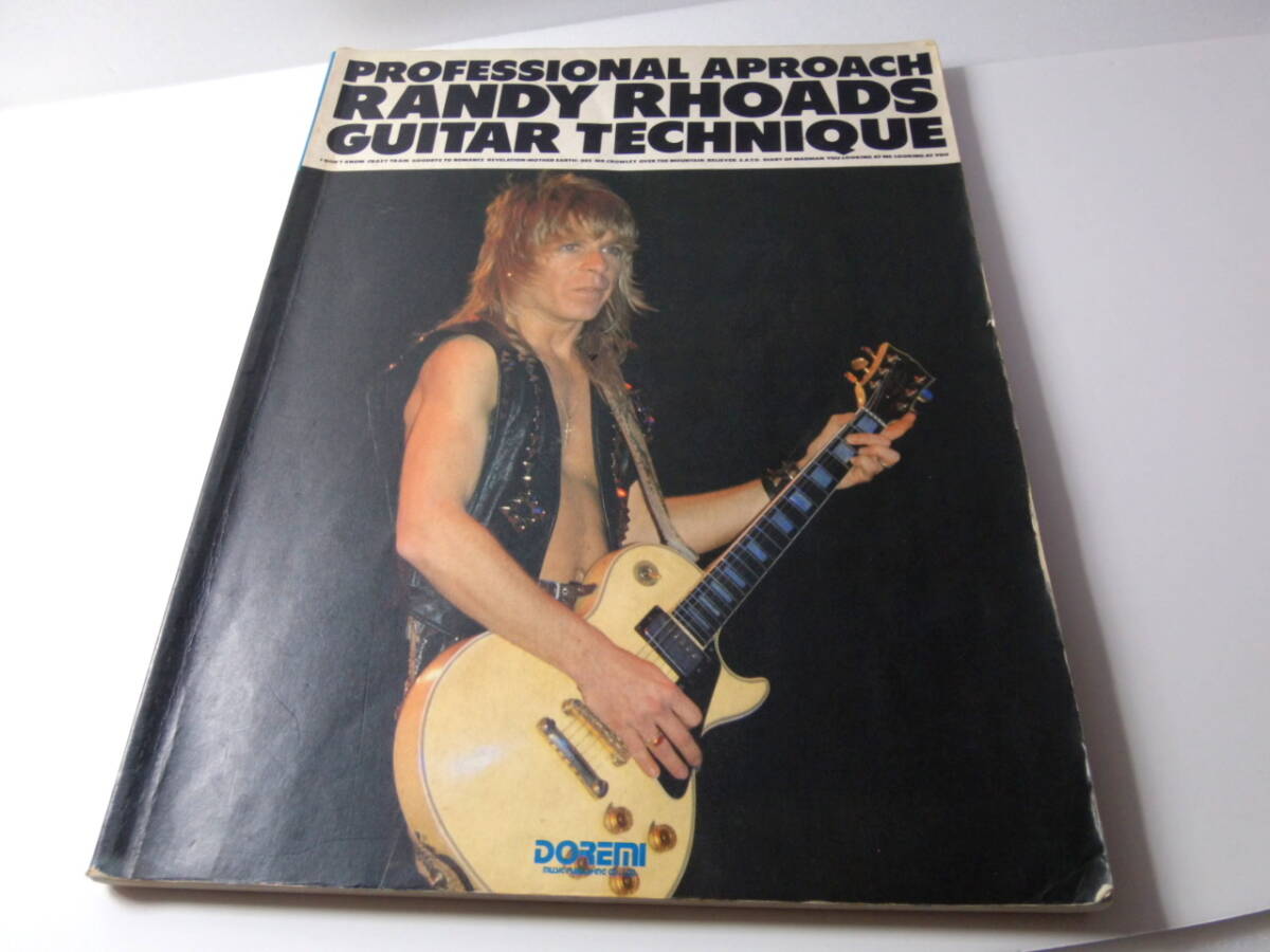 ランディ・ローズ奏法 ギタースコア TAB譜付 RANDY RHOADS　オジー・オズボーン