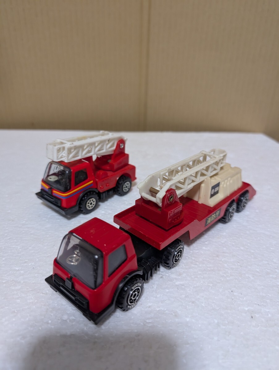 1980年代 当時物 トンカ tonka TONKA 消防車 消防庁 FIRETRUCK TRAILER トレーラータイプ MADE IN JAPAN トンカタイプオマケ　