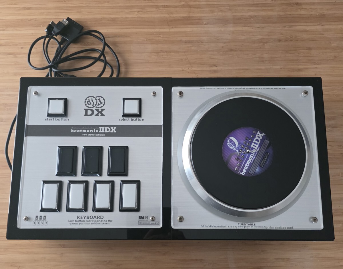 PS2 beatmania IIDX ビートマニア コントローラー FP7 2012 edition プレイステーション2 DJ DAOコン 