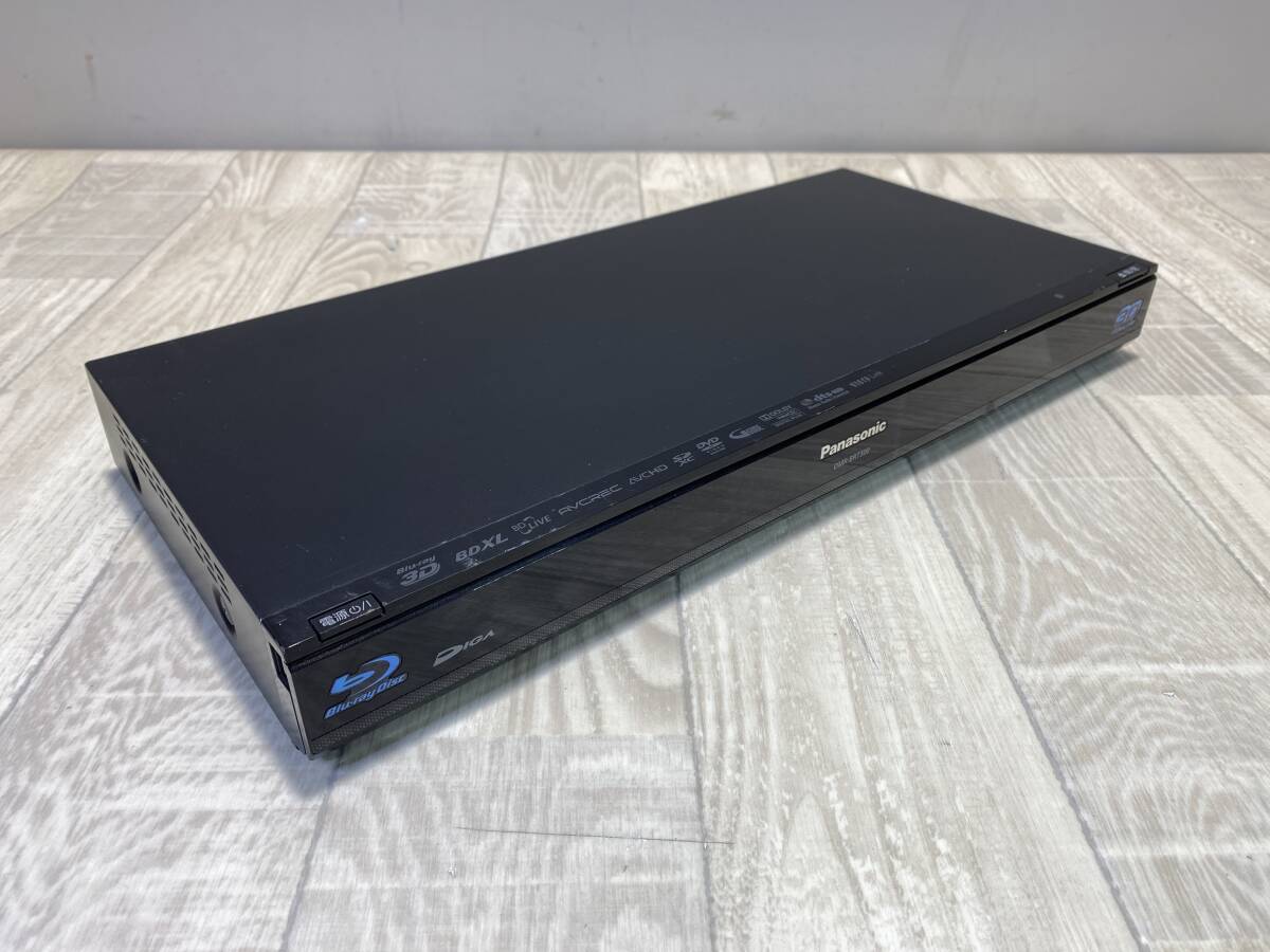 【☆】 Panasonic ブルーレイ ディスク レコーダー 映像機器 DIGA DMR-BRT300 　【通電確認済/現状品】 （PN6B-56）