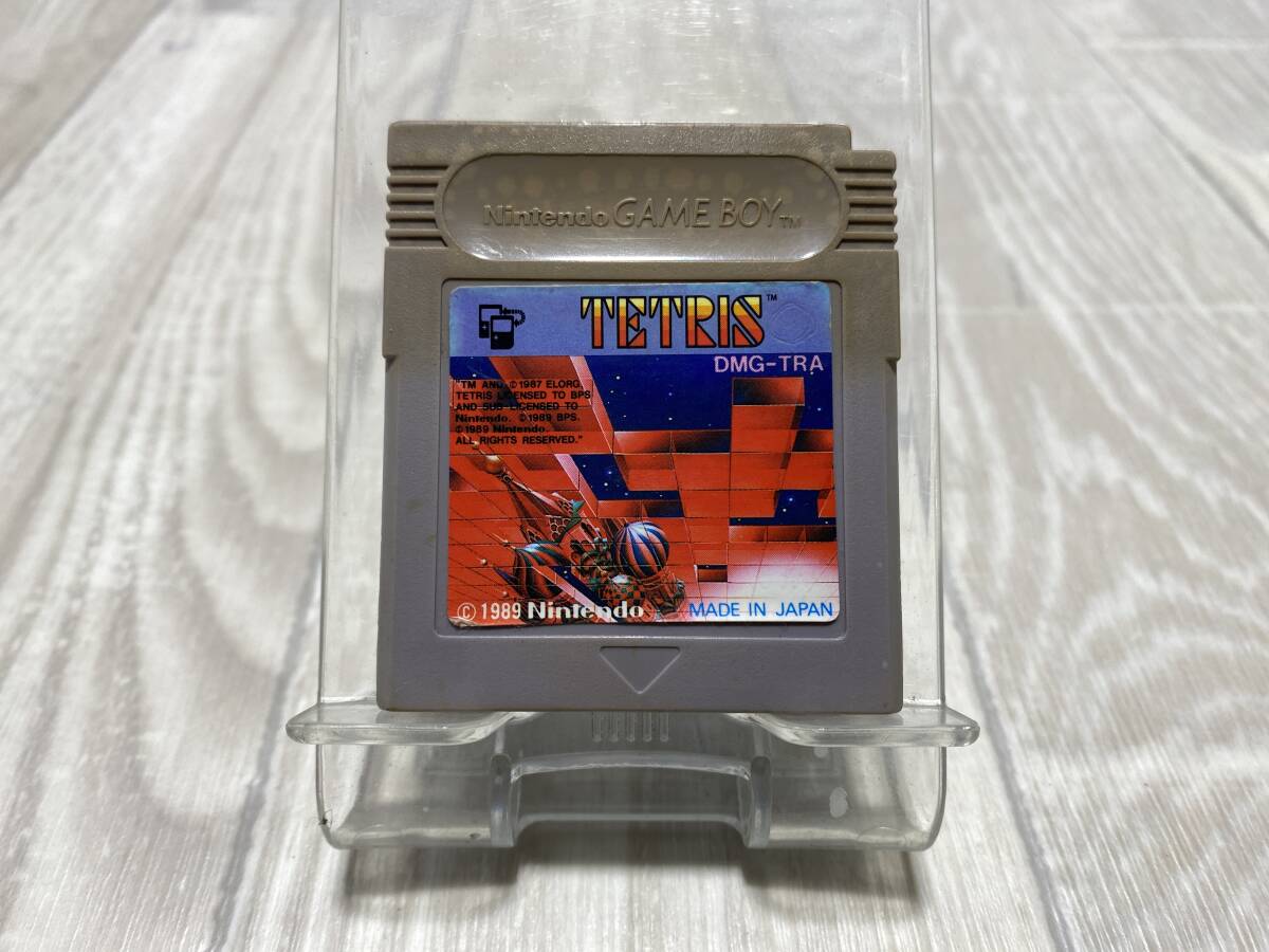 【☆】 Nintendo ゲームボーイ ソフト GB GAME BOY TETRIS テトリス　DMG-TRA 【動作確認済/現状品】 （PN6B-62） 