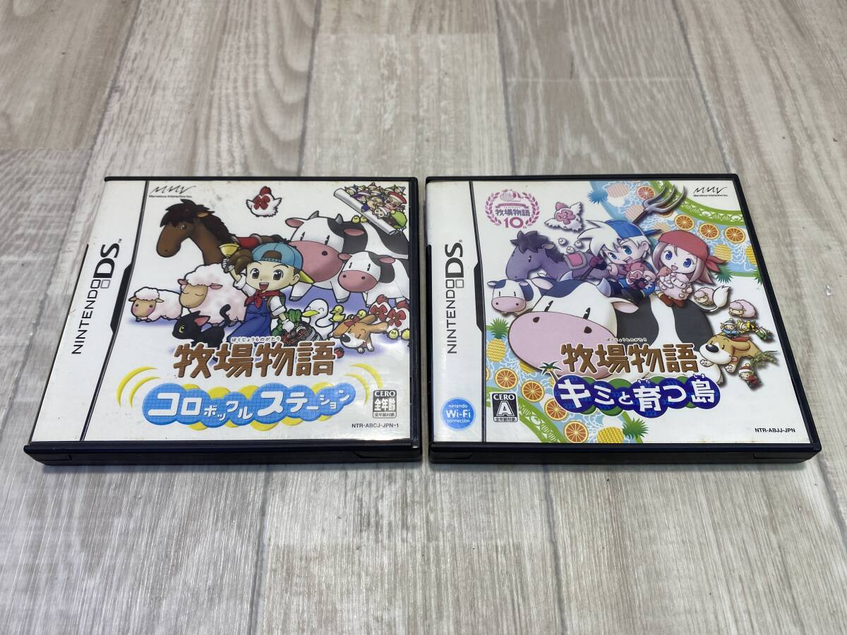 【☆】Nintendo DS ソフト 牧場物語 コロボックルステーション キミと育つ島【動作確認済/現状品】（PN6B-112)