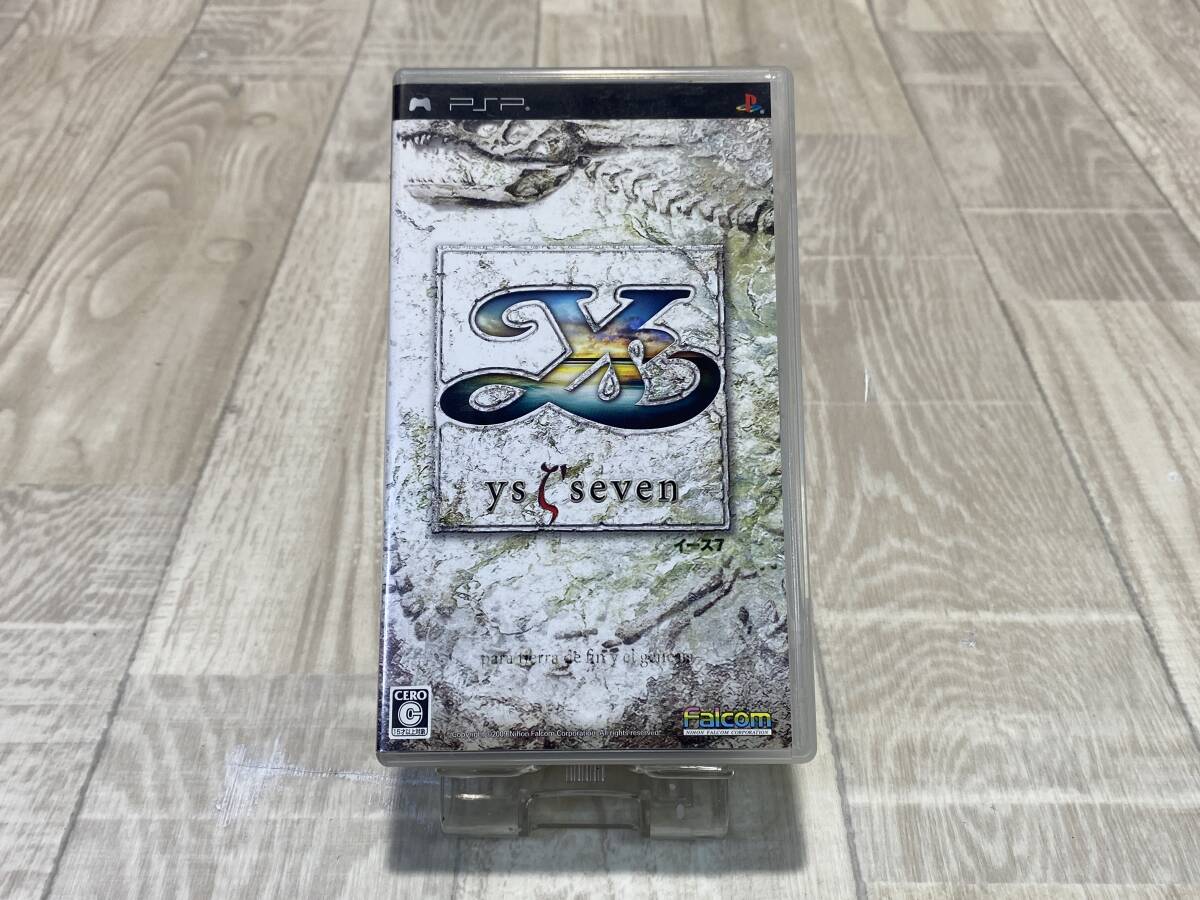 【☆】 Falcom PSP ソフト イース 7 ys seven ゲーム　【動作確認済/現状品】 （PN6B-214）