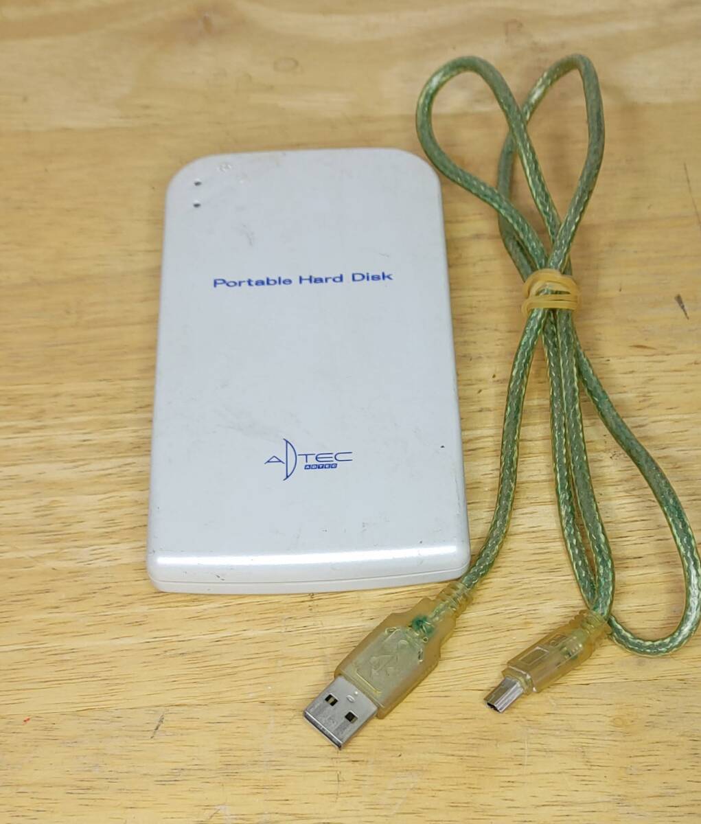 ADTEC USB外付 HDD 20GB