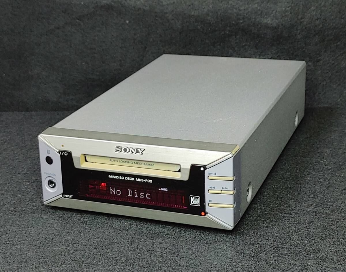 SONY MDデッキ MDS-PC2 