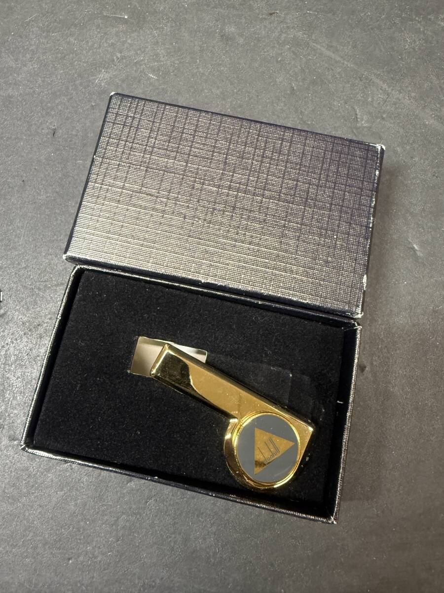 ★コレクター必見 dunhill ダンヒル タイピン メンズアクセサリー 飾り ネクタイ スーツ ファッション 小物 現状品 Au662