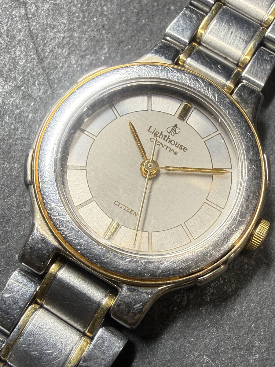 ★コレクター必見 CITIZEN シチズン Lighthouse CENTINI 腕時計 レディース 動作未確認 ジャンク コレクション Au663