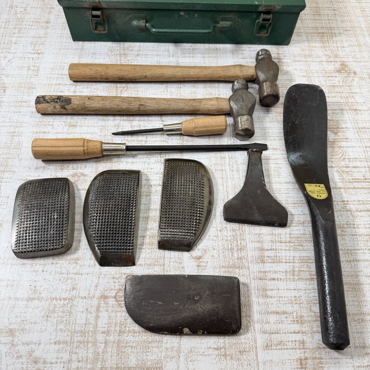 日平機器 フェンダーツール Fender Tool セット 当盤 当て盤 自動車板金 