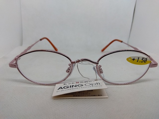 女性用★＋１．５０★エイジングオプティシニアグラスＤＲ－２５（新品未使用）