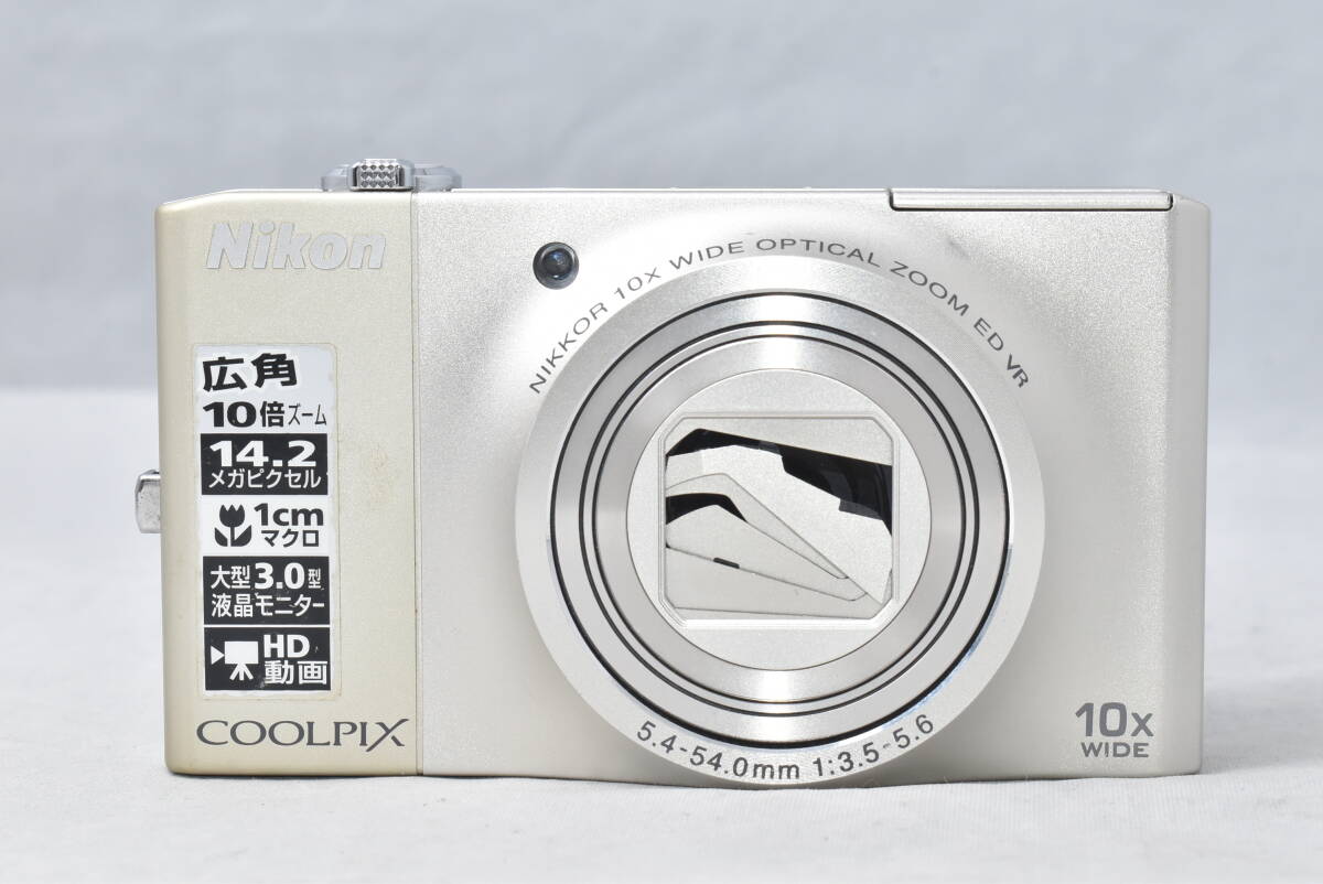Nikon ニコン COOLPIX S8000 シルバー コンパクトデジタルカメラ