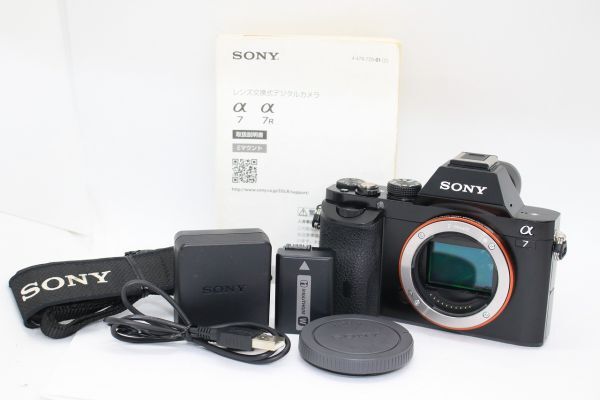 訳あり特価/動作品■ソニー SONY α7 ボディフルサイズ ミラーレス 一眼カメラ ILCE-7 #Z6735