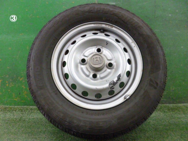 ホンダ アクティ HA8 スチールホイール(3) 42700-S3A-003 263017