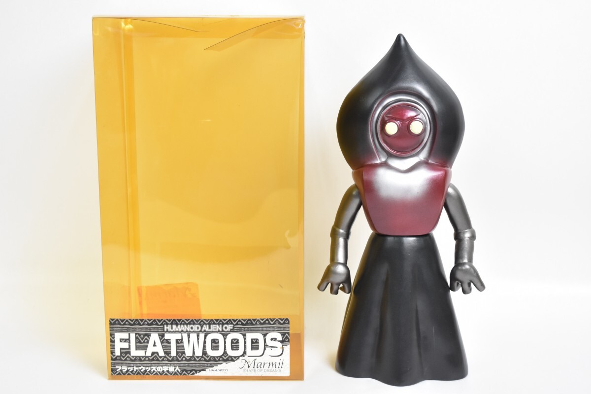 未使用 Marmit マーミット フラットウッズの宇宙人 FLATWOODS ソフビ 人形 フィギュア 玩具 当時物 レトロ RS-396M/715