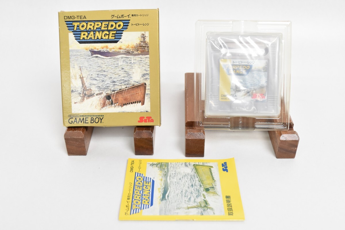 GB ゲームボーイ トーピドーレンジ TORPEDO RANGE 取説 元箱付 パンドラボックス ウィンキー ゲーム ソフト カセット RS-251M/813