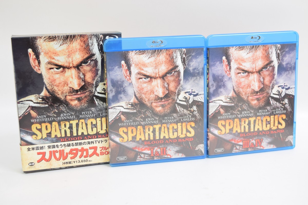 動作品 Blu-ray スパルタカス SPARTACUS BLOOD AND SAND ブルーレイ BOX 4枚組 アドベンチャー アクション 洋画 映画 RR-342H/634