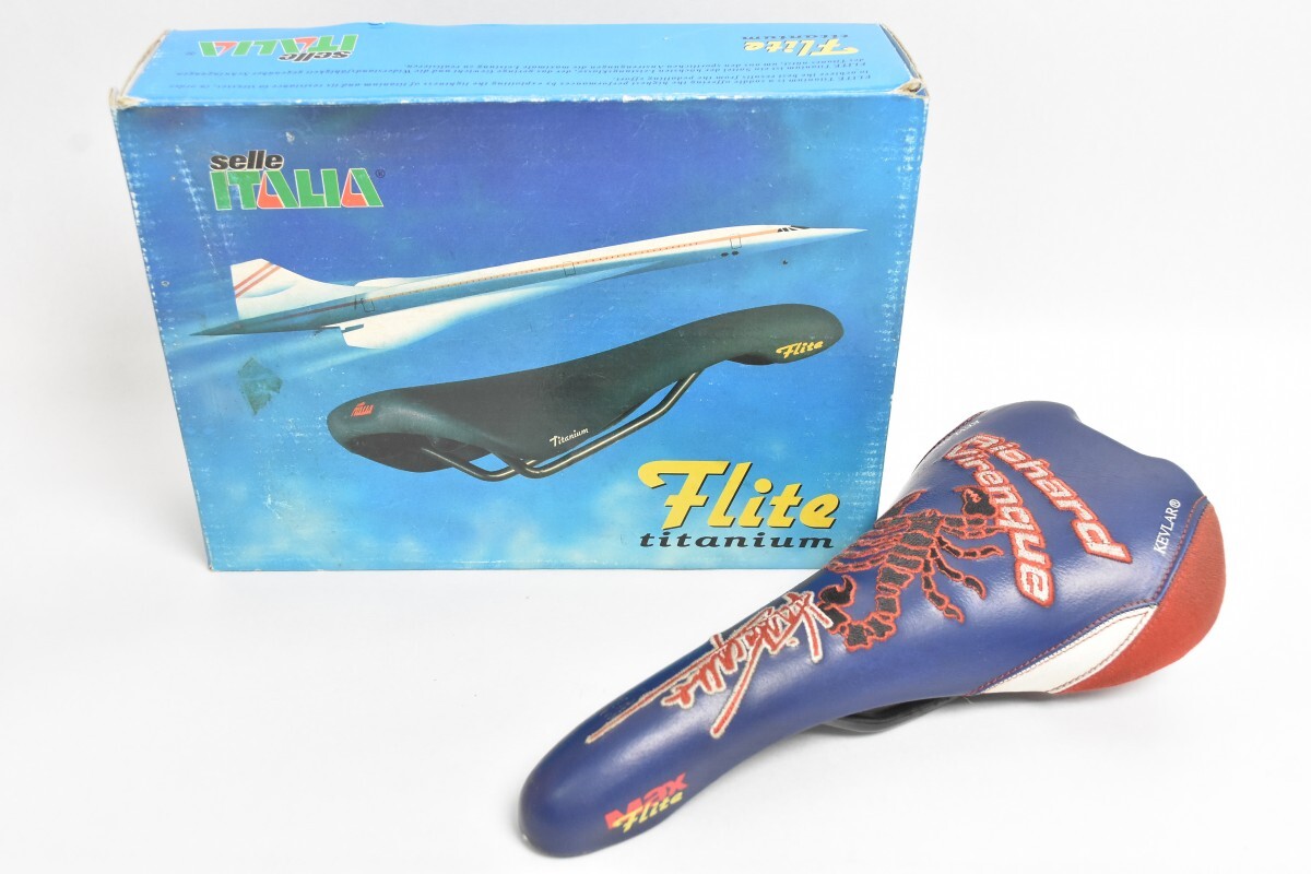 SELLE ITALIA セライタリア FliteMax フィットマックス リシャール・ビランク モデル サドル ITALY製 自転車 バーツ ブルー 青 RS-394M/715