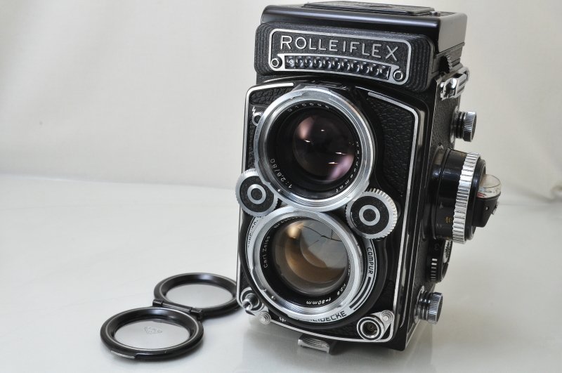 ★★極上品 Rollei Rolleiflex 2.8F TLR Planar 80mm F/2.8 Film Camera♪♪#6497EX